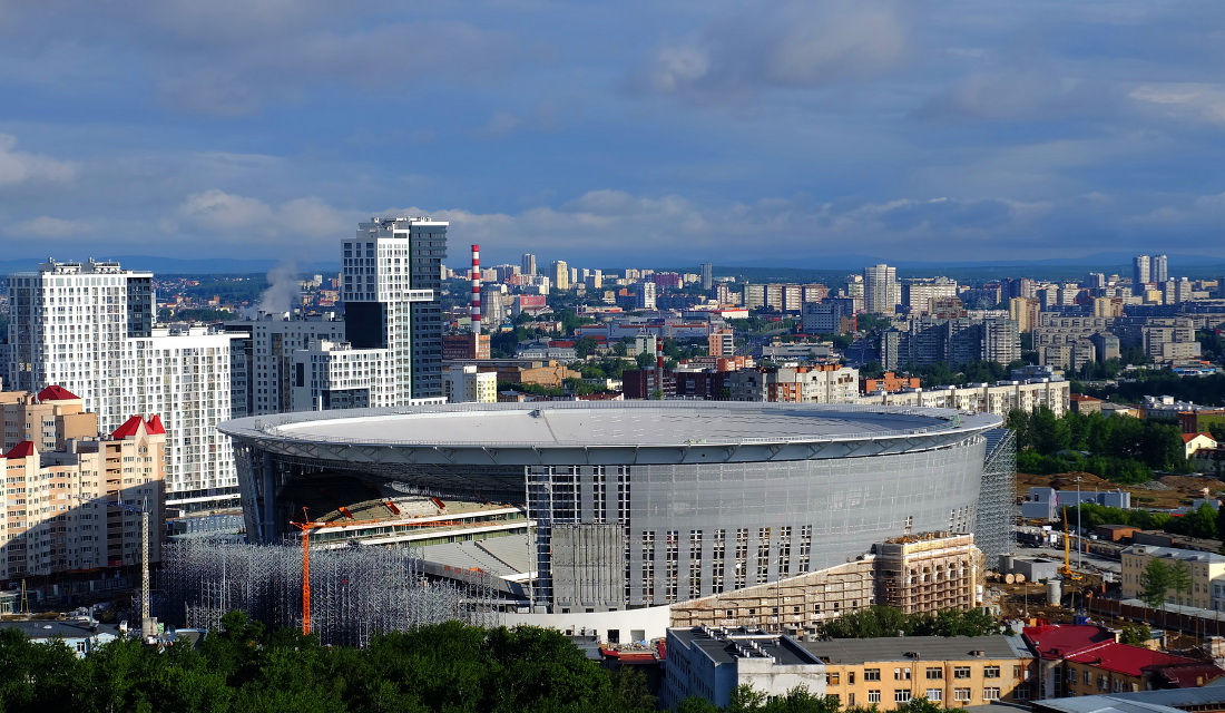 Екатеринбург Арена - Расписание матчей Кубка мира ФИФА 2018 в России