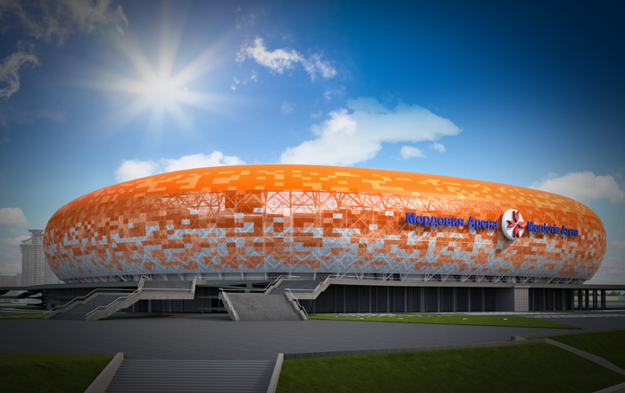 Как выглядит Мордовия Арена в Саранске фото - ЧМ по футболу 2018 в России