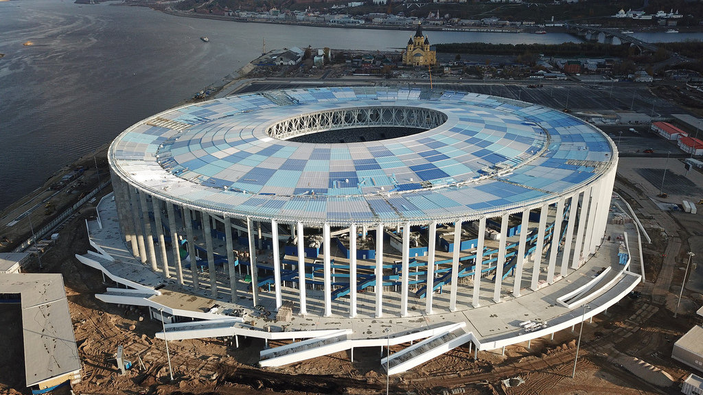 Как выглядит стадион Нижний Новгород фото - ЧМ по футболу 2018 в России
